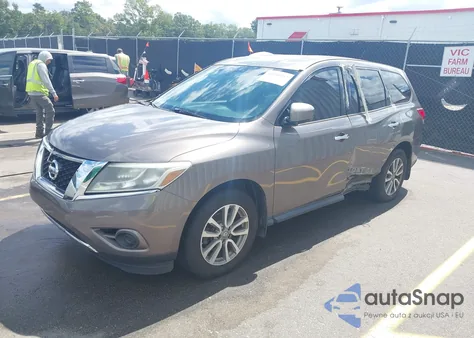 2014 Nissan Pathfinder S from USA, damaged, VIN 5N1AR2MN2EC706965